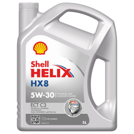 Shell Helix Hx8 Ect C3 5w-30 3x5l 