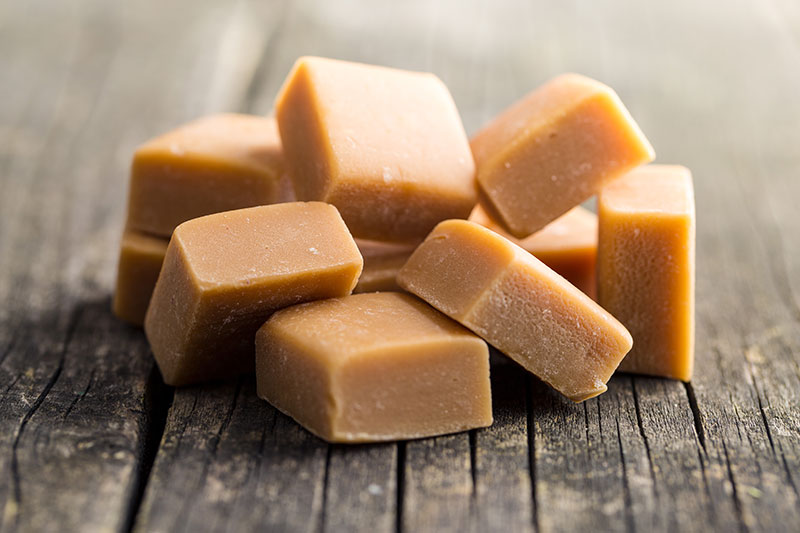 A pile of fudge