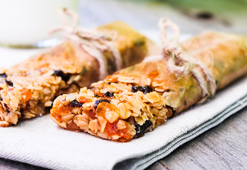 Homemade protein granola bars