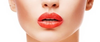 img title close up of woman wearing lipstick